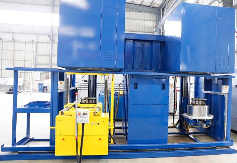 금속 화로 생산 라인의 공정 흐름