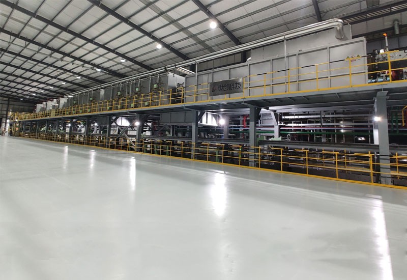 강력한 금속-지능형 수평 밝은 어닐링 라인이 성공적으로 생산되었습니다!