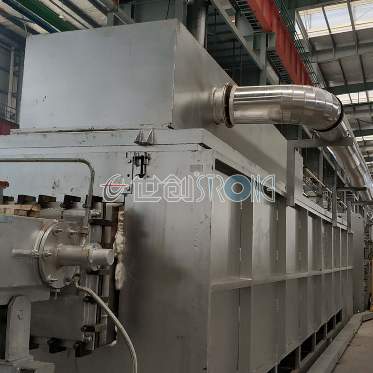 None-oriented silicon electrical steel strip annealing line