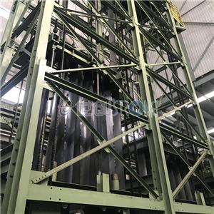 정밀도 스테인리스 지구를 위한 자동화 수직 밝은 소둔로