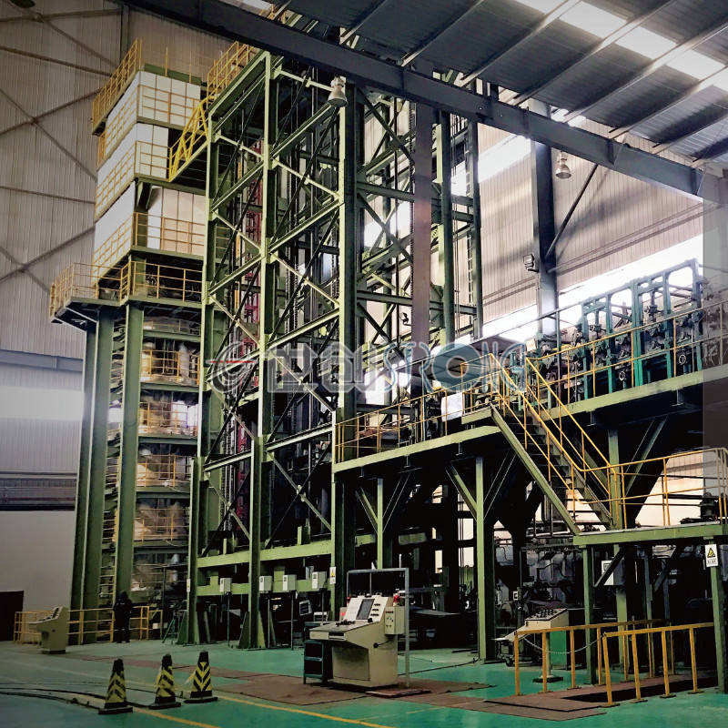 Automation Vertical Bright Annealing Furnace For Precision Stainless Steel Strip