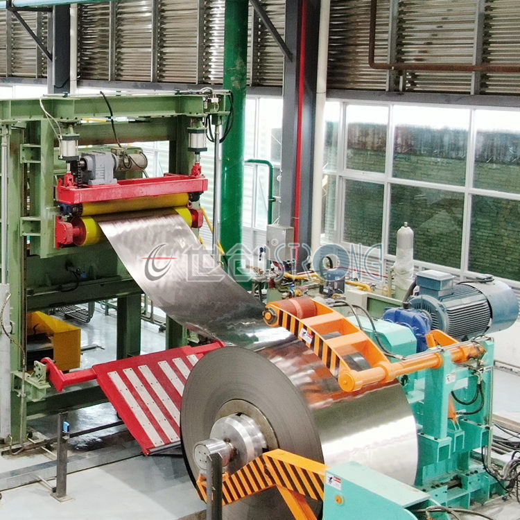 Horizontal continuous bright annealing furnace for cold roled stainless steel strip coil