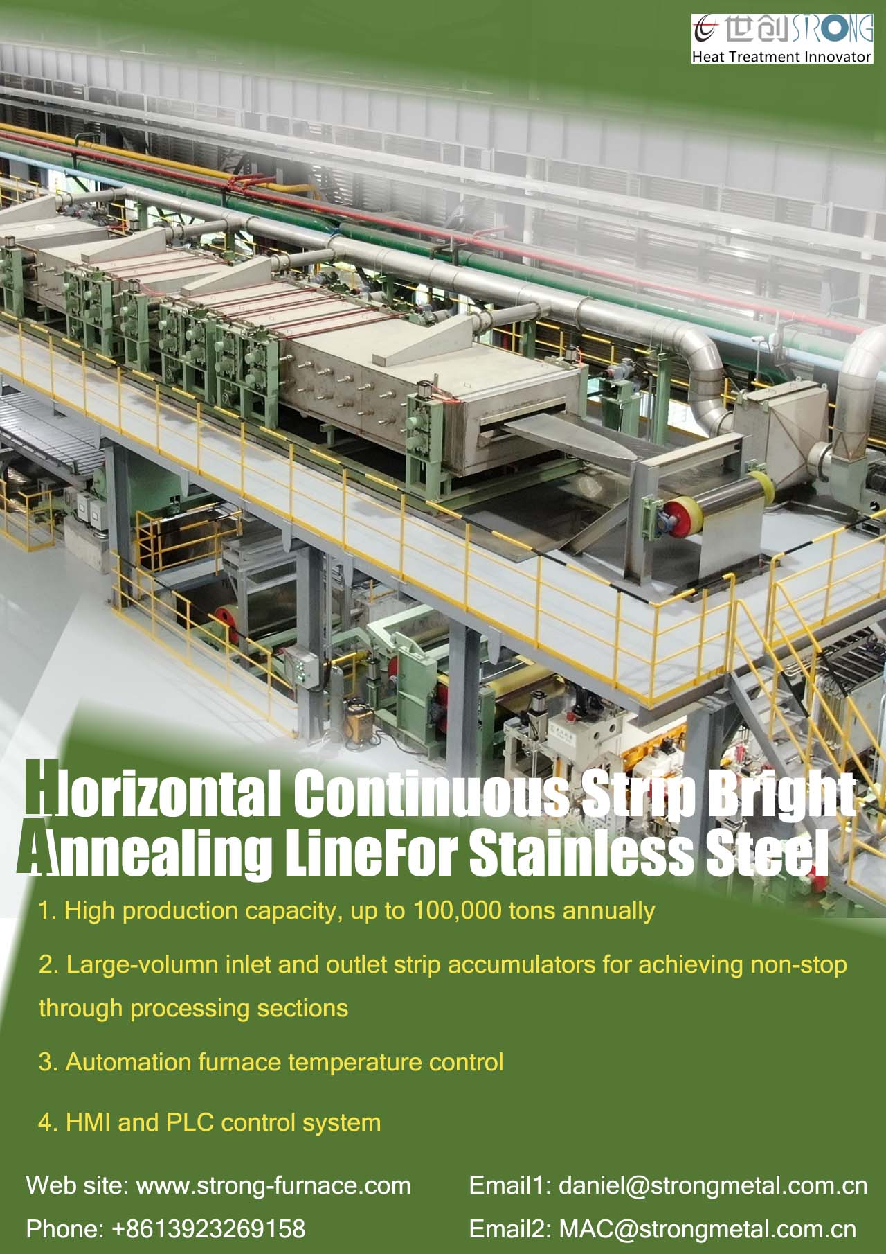 continuous cleaning line