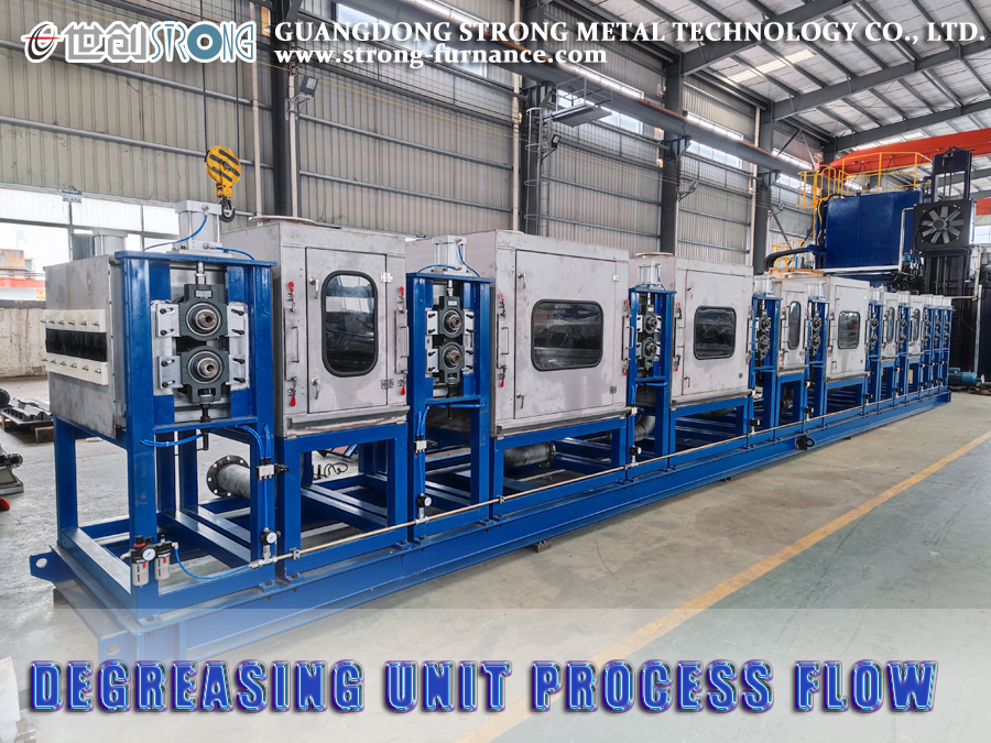 degreasing line