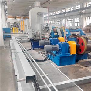 Continuous hardening and tempering line for 420 stainless steel blade strip