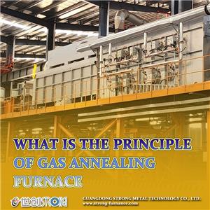 What is the principle of gas annealing furnace
