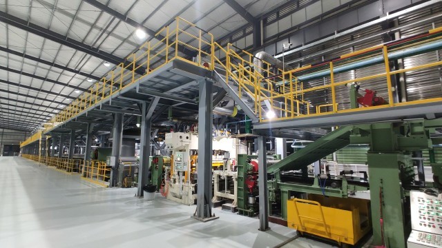 Annealing heat treatment line