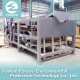 Automatische Wasserwäsche Belebtschlamm-Entwässerungsfiltermaschine