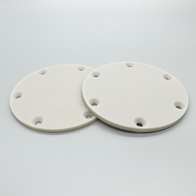 Supply Aln Aluminum Nitride Ceramic Disc With Mounting Holes Wholesale