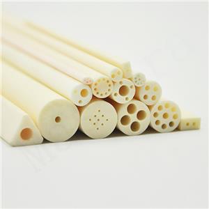 Single or Multi Bores Ceramic Thermocouple Insulator Tubes