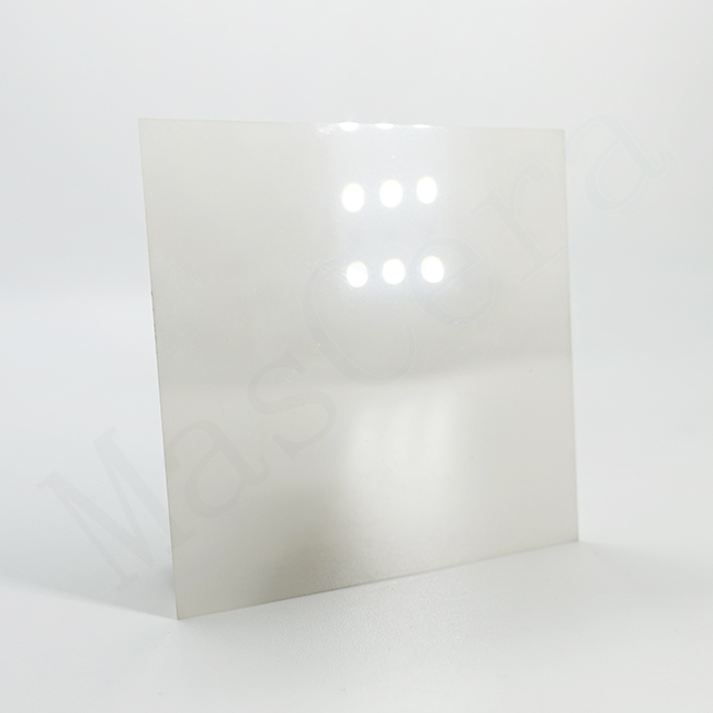 Płytka ceramiczna z azotku aluminium polerowana na lustro