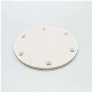 Aln Aluminum Nitride Ceramic Disc With Mounting Holes