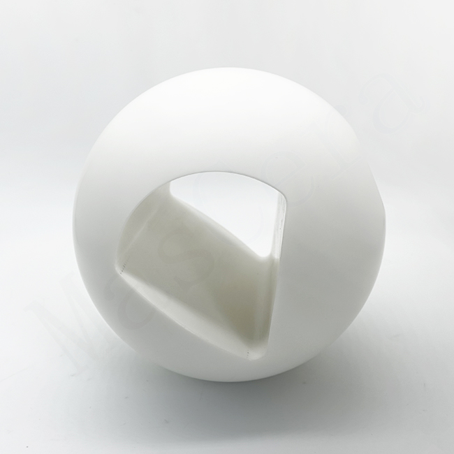 Esferas de cerâmica de zircônia e sedes de cerâmica para válvula de esfera