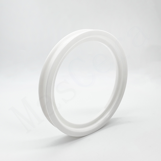Износостойкое промышленное керамическое кольцо из циркония из оксида циркония