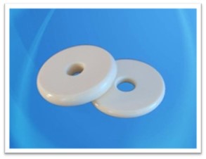 ceramic materials used for manufacturing textile components
