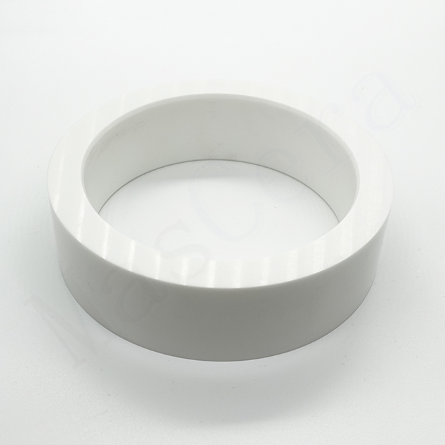 Китай Износостойкое промышленное керамическое кольцо из циркония из оксида циркония, производитель