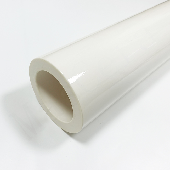 Large Size Glazed Alumina Ceramic Tubes