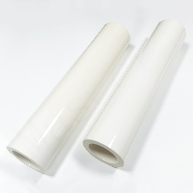 Large Size Glazed Alumina Ceramic Tubes