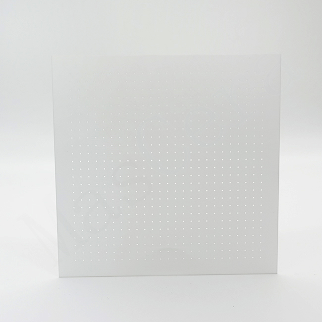 Laser-Drilled Alumina (Al2O3) Ceramic Substrates