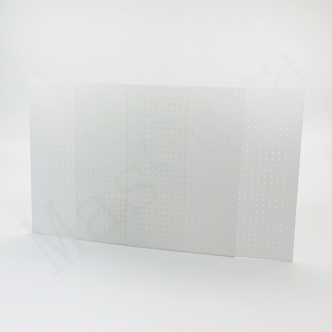 Laser-Drilled Alumina (Al2O3) Ceramic Substrates