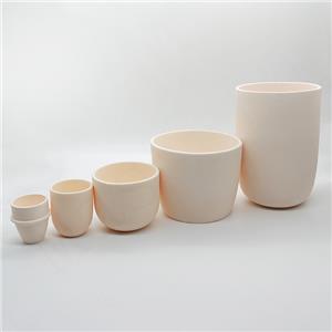 Creuzet ceramic de alumină Al2O3 de înaltă puritate