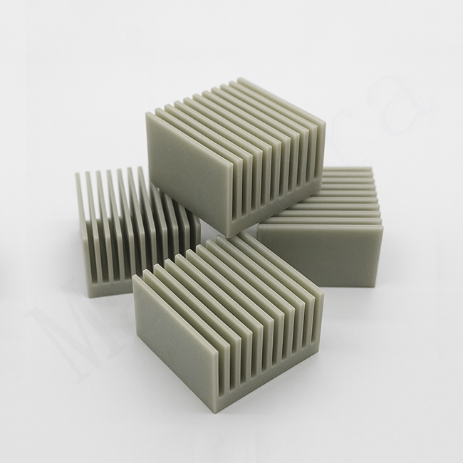 Dissipador de calor cerâmico de AlN com alta condutividade térmica