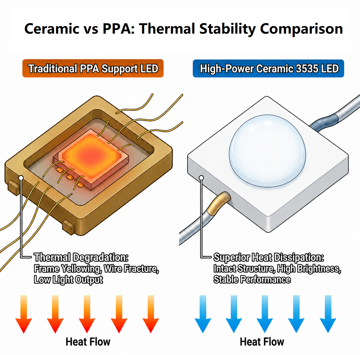 Alumina Ceramic Substrate for LED Packaging