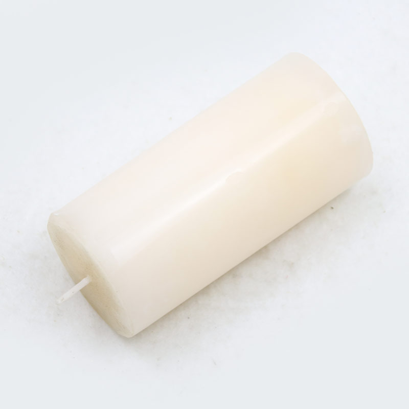 ivory scented blossom pillar candle