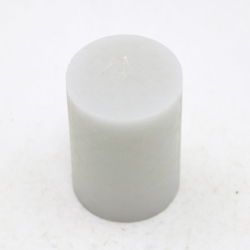 Grey No Soot Texture Pillar Candle Manufacturers, Grey No Soot Texture Pillar Candle Factory, Supply Grey No Soot Texture Pillar Candle