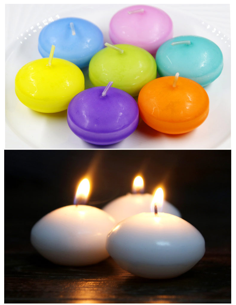 paraffin wax floating candles
