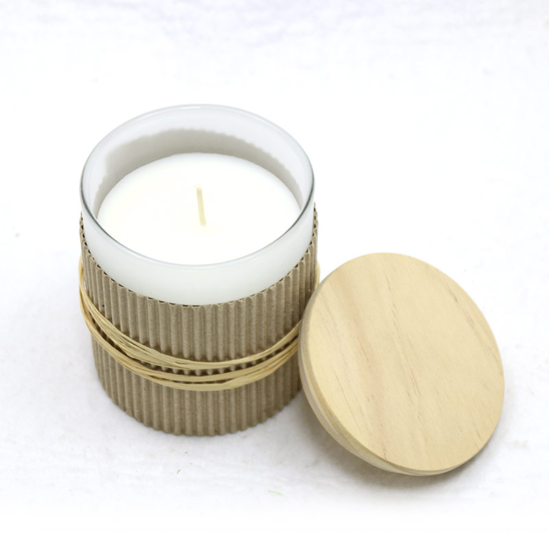 eco friendly home decoration scented glass jar candle