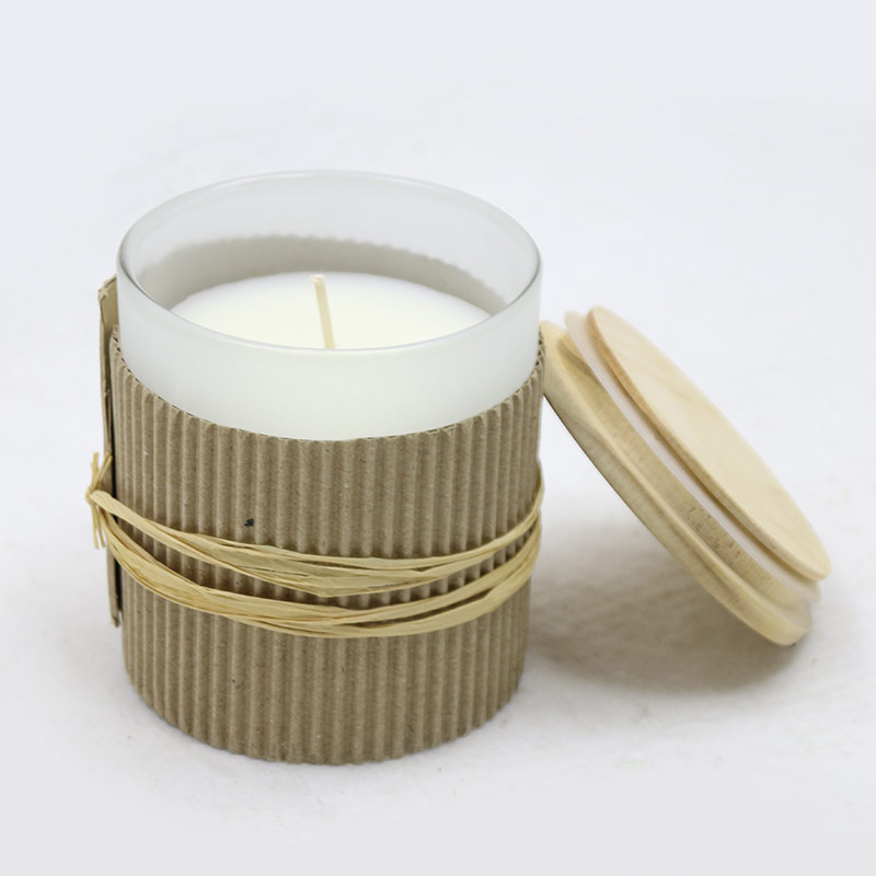 eco friendly home decoration scented glass jar candle