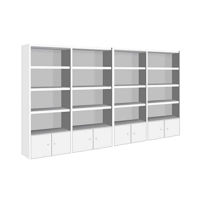 Add On Type For Wooden Display Cabinet 900mm Wide