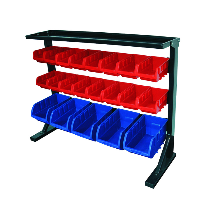 21 Bin Storage Rack Tabletop
