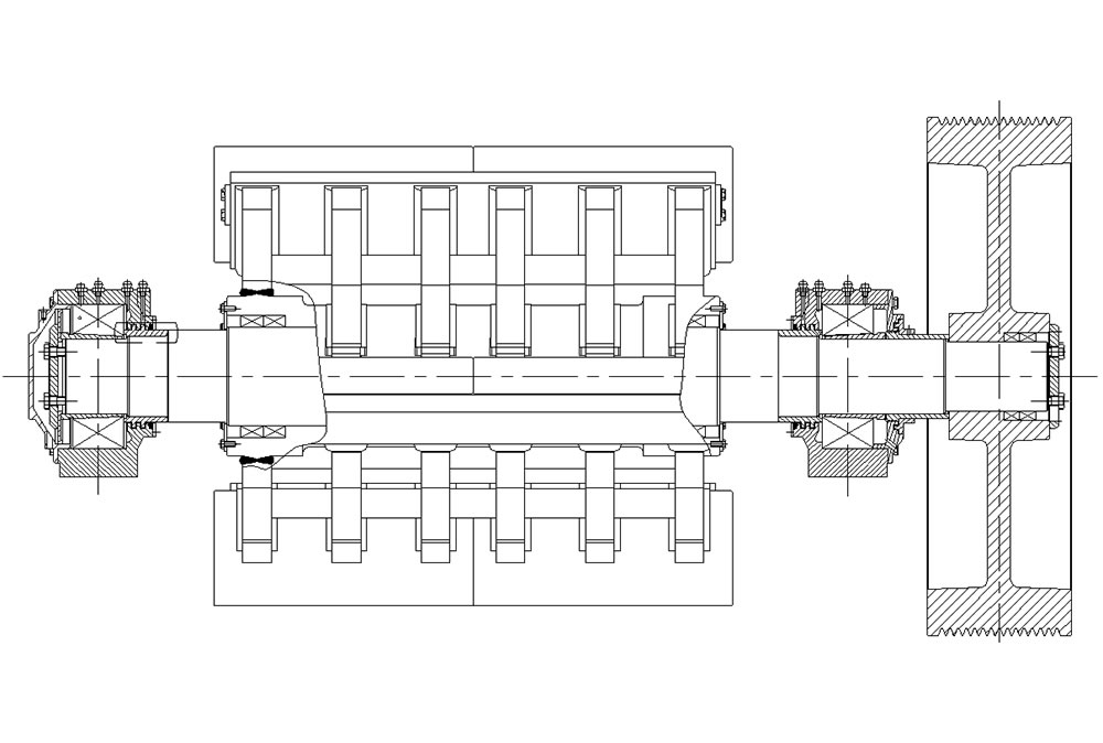 vertical impact crusher