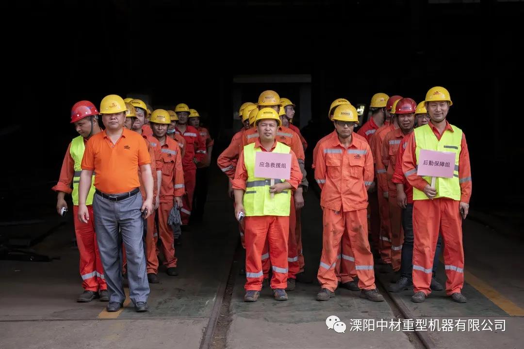 Sinoma-Liyang organizes emergency rescue drills
