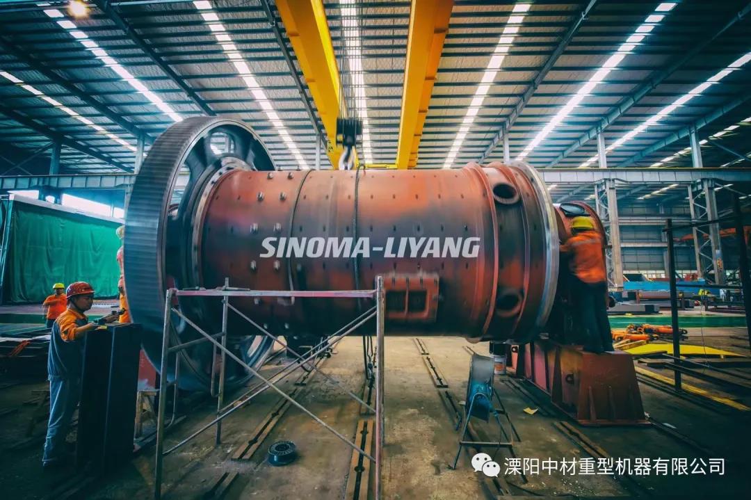Производство Sinoma Liyang в июле 2021 г.