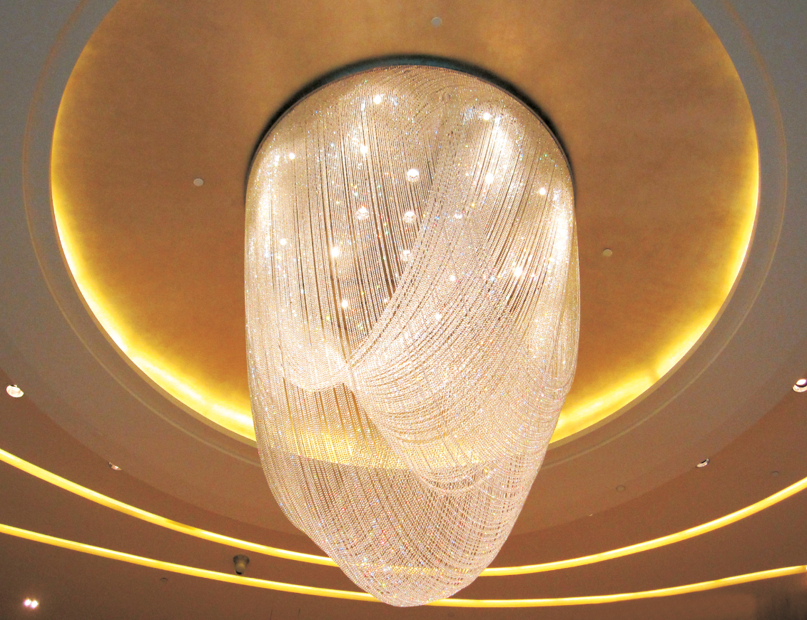 Crystal blanket custom chandeliers decorative lighting
