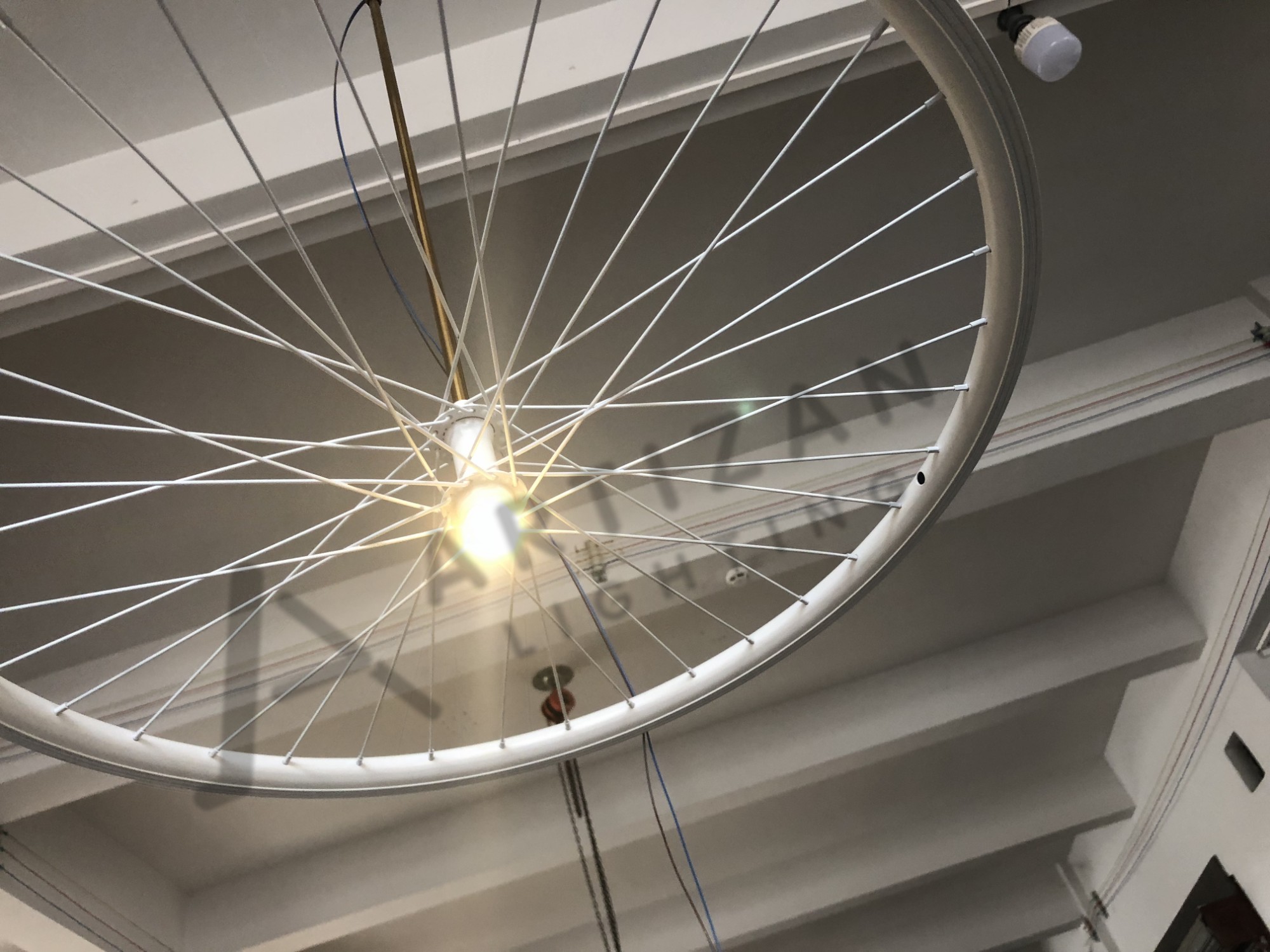 Wheel custom chandelier modern design decorative lighting fixtures