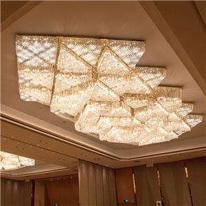Luxury crystal chandeliers design For Hotel