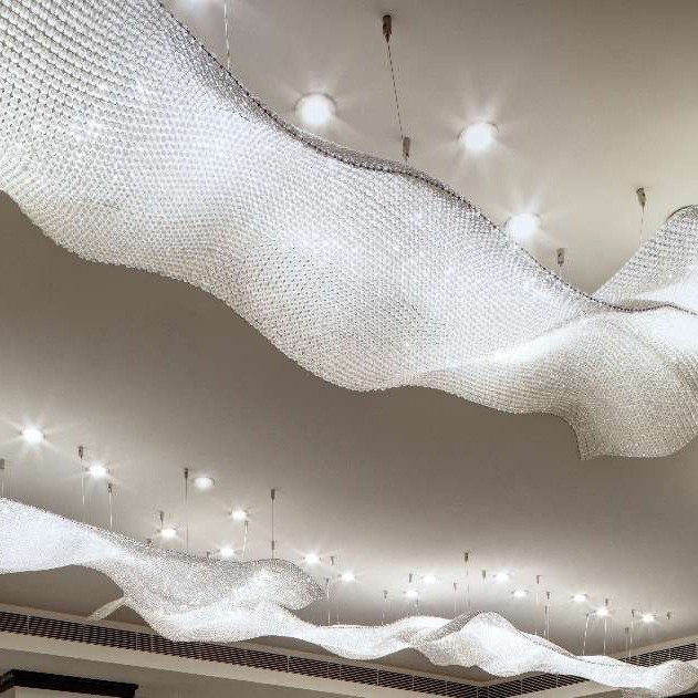 Lámparas LED decorativas de interior de diseño elegante para proyecto de hotel