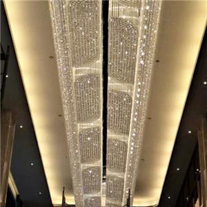 Candelabros de cristal clásicos del fabricante chino para proyecto hotelero