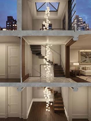 Stairs Chandeliers
