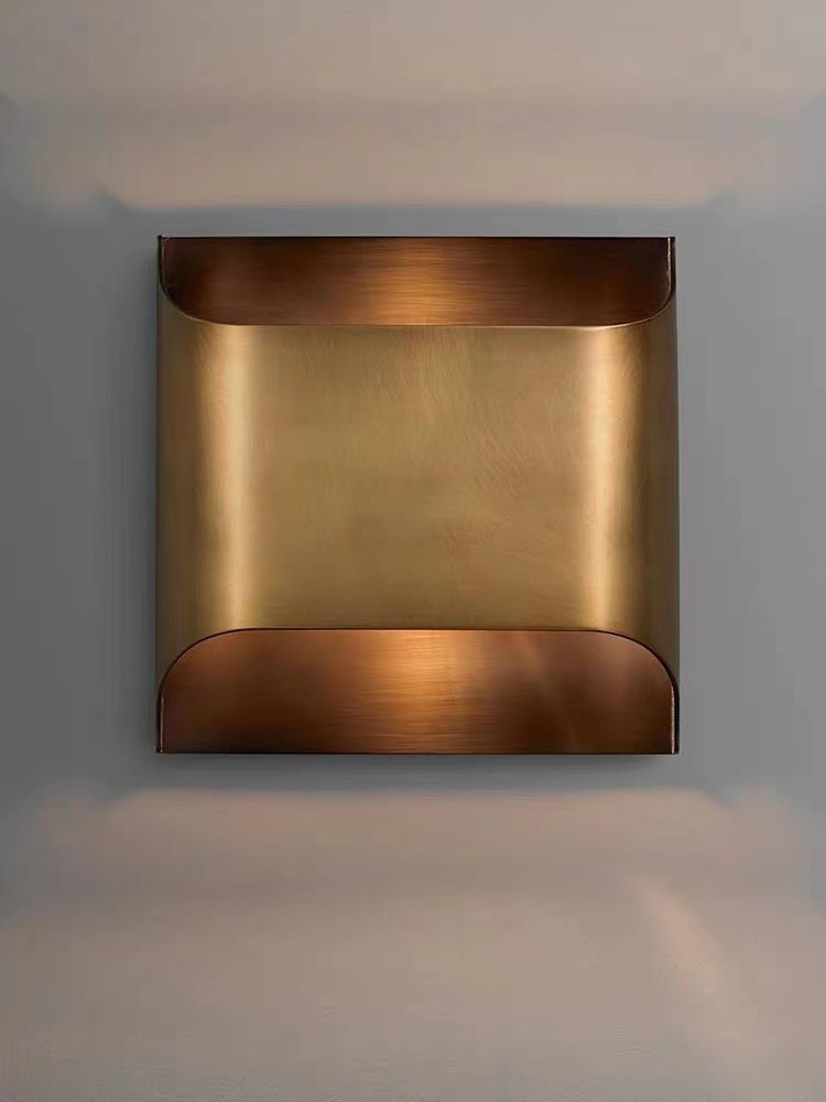 Antique Brass Wall Lamps For Hotel corridor wall sconces indoor
