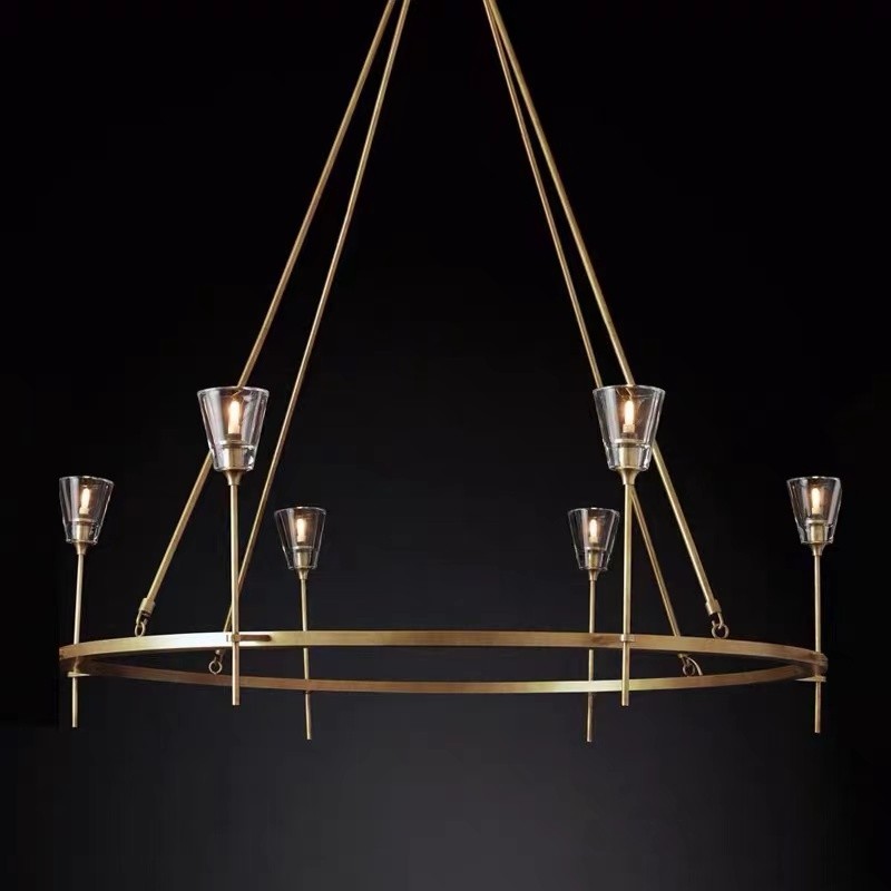 brass pendent chandeliers