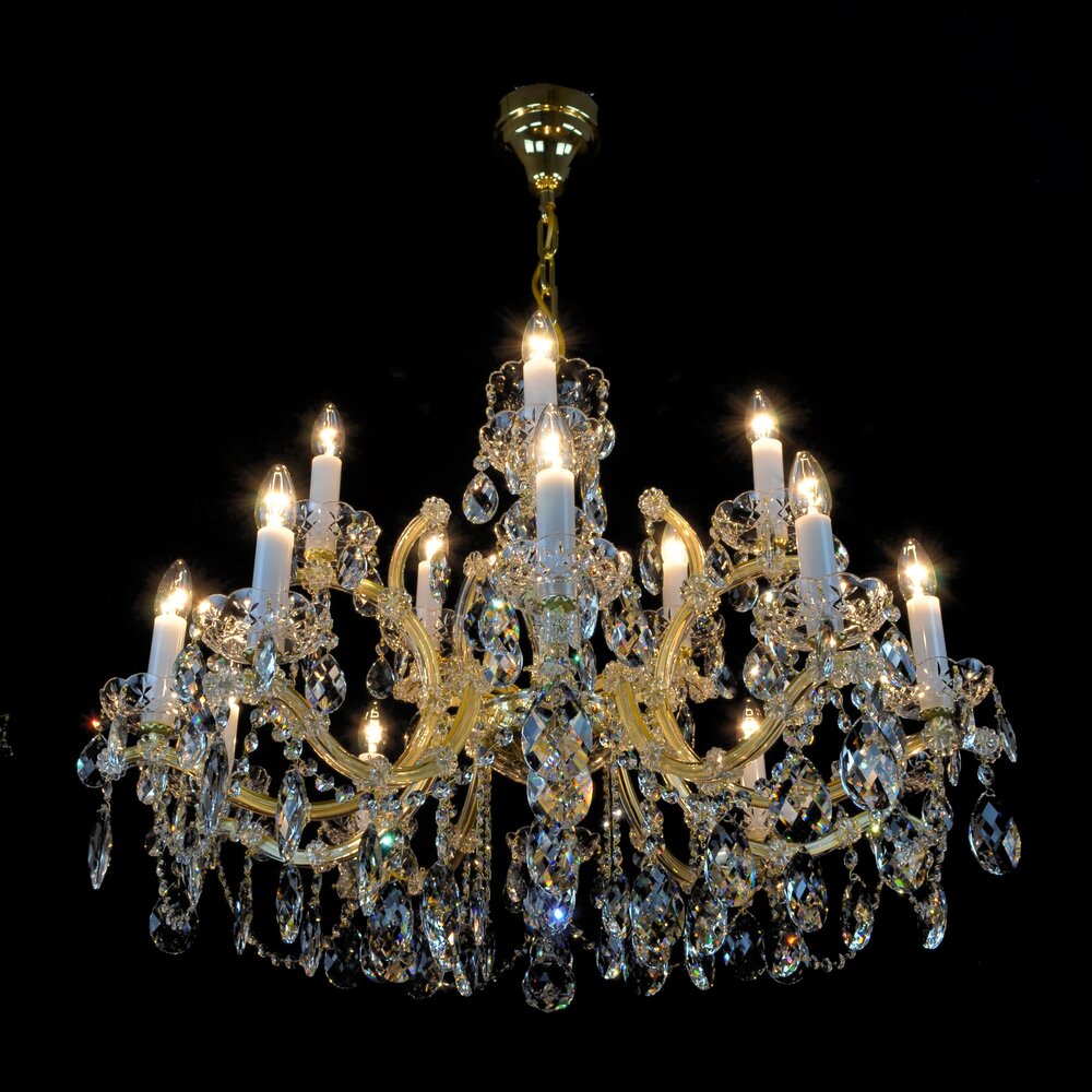 Zhongshan immense Maria Theresa lustre clair bras de verre