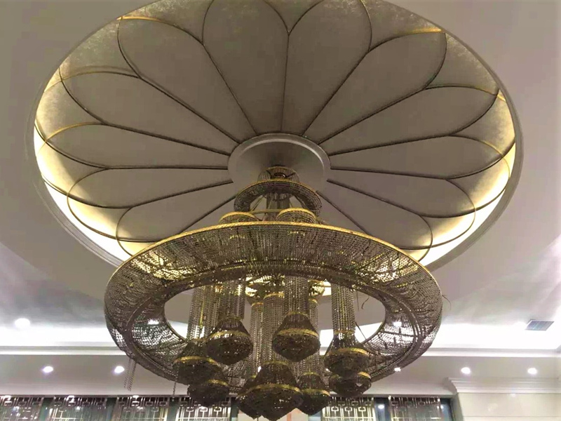 Lampadari di cristallo di design musulmano di grandi dimensioni
