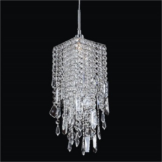 Raindrop crystal chandeliers