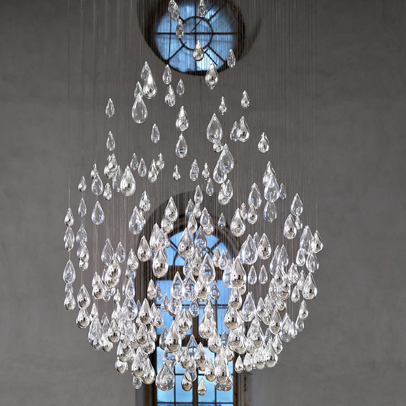 Raindrop chandelier lighting
