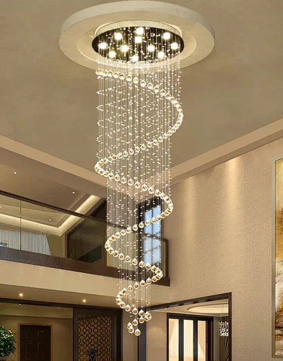 Large Foyer Lighting For High Ceiling & Entryway